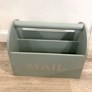 Trendy room decor, Teal mailbox